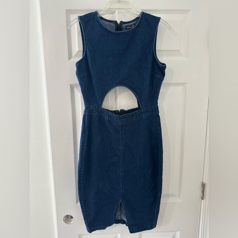 BooHoo Denim Dress